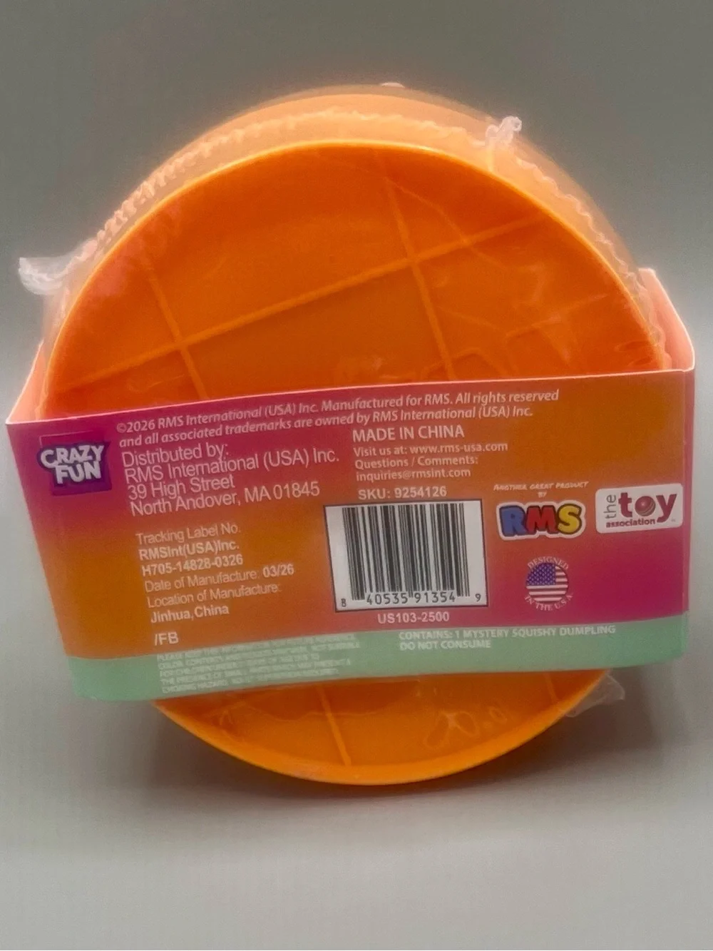 RMS Original Mystery Dumpling SHERBET EDITION - Orange Scented! VIRAL Squishy🍊